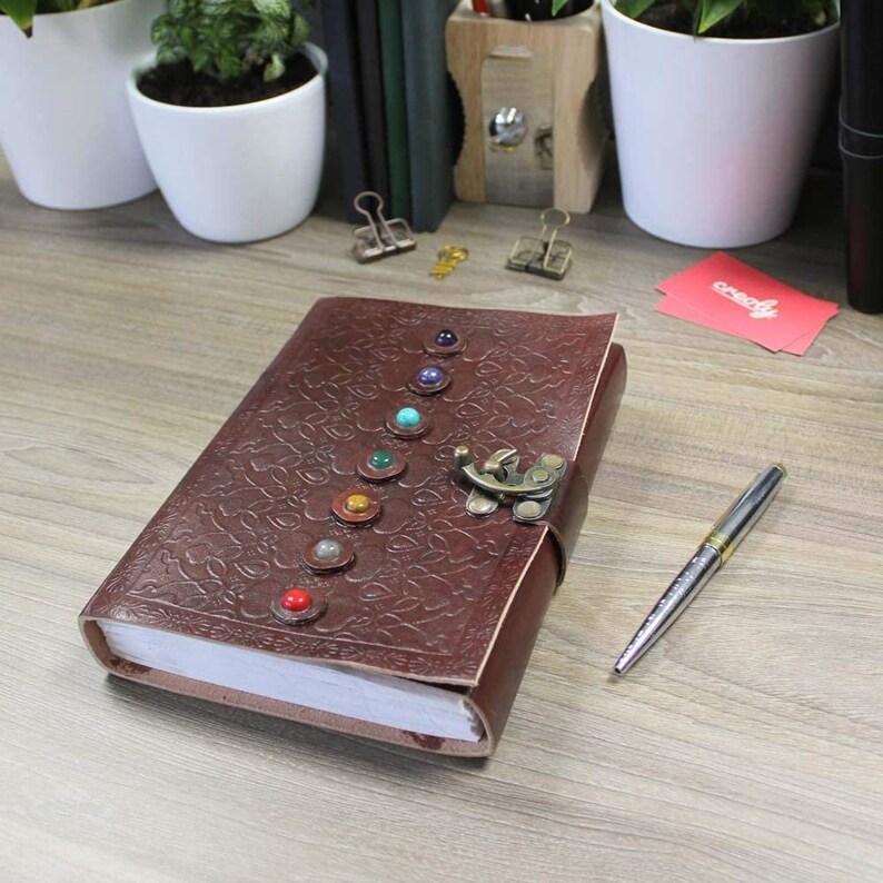 Leather Book of Shadows Journal Supernatural Notebook With Etsy