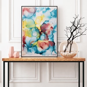 Watercolor Abstract Painting (Digital Download)