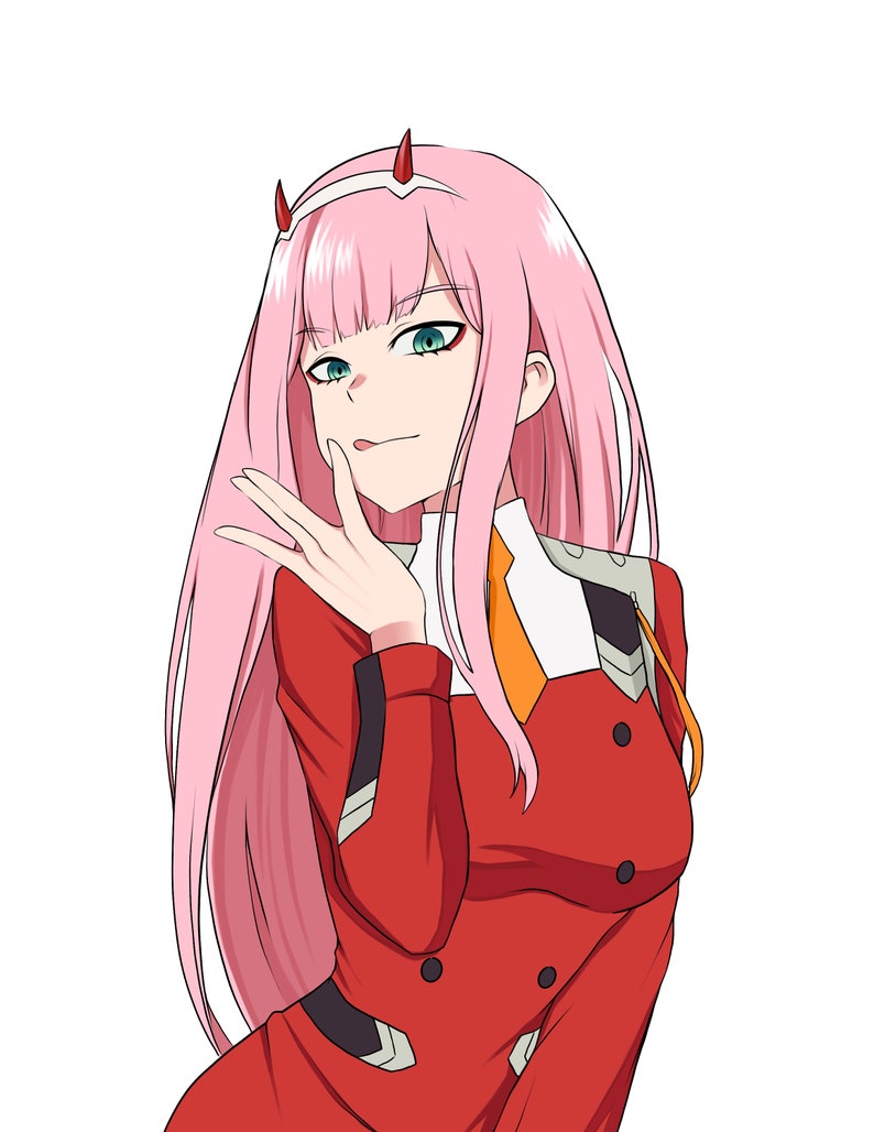 Zero Two Decal - Etsy
