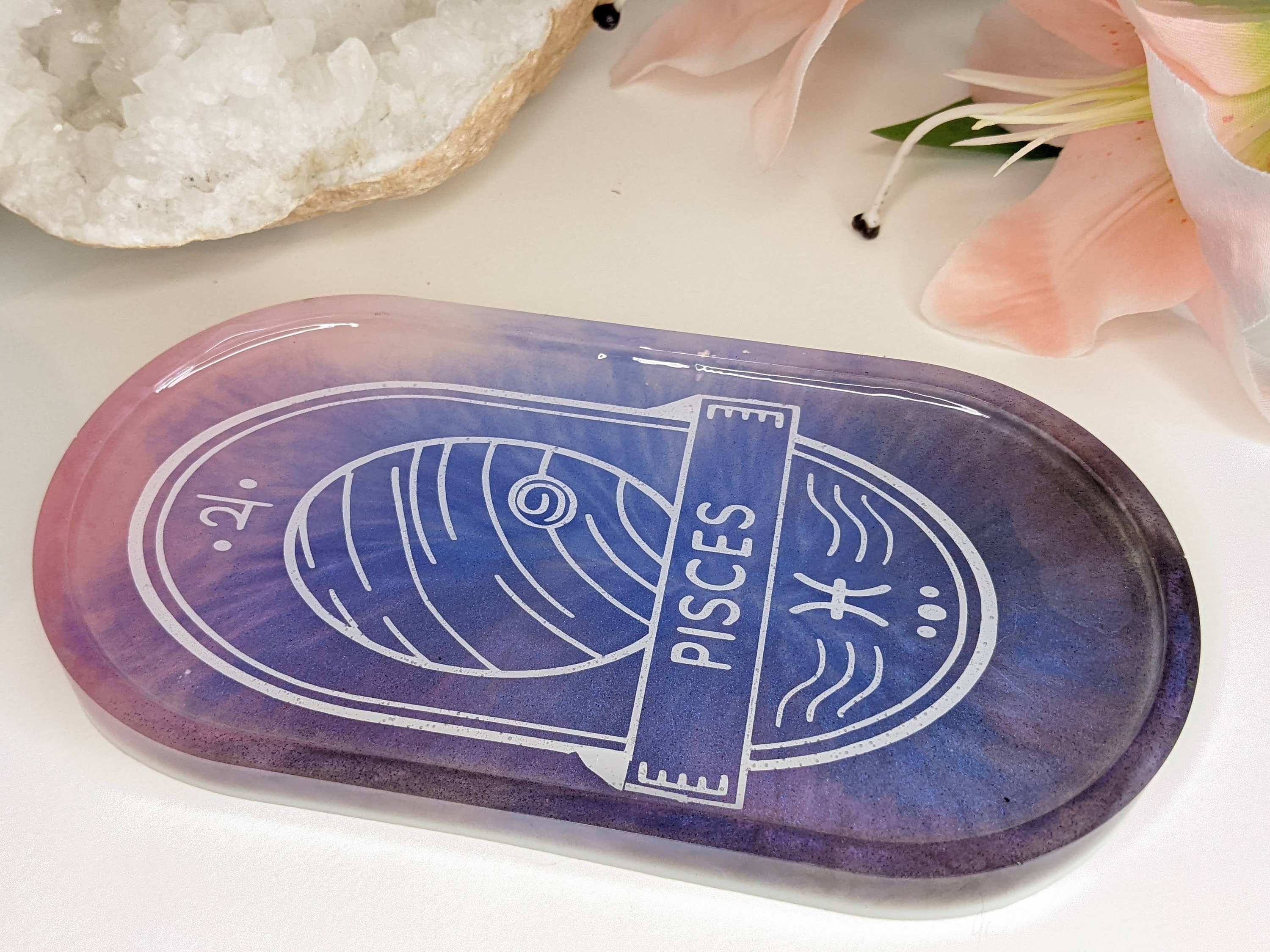 Vide Poche - Plateau Astrologie Résine