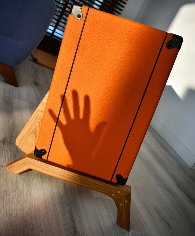 Lakefront Amp Stand Custom Made Solid Wood Guitar Amplifier Etsy