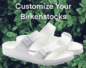 white birkenstocks style