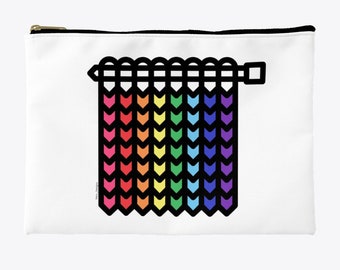 Love Knitting Accessory Pouch, bag, pride, Knitting Notions