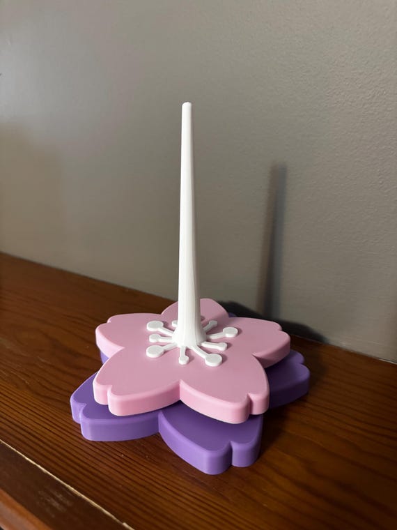 Cherry Blossom Yarn Spinner – 3D Printed Knitting Crochet Tool