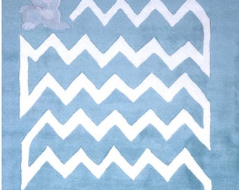 Modern Hand tufted  rug, luxury rug. zig - zag chevron rugs,Geometric rugs, area rug ,kids rug,Home decor rug, soft rug,3x5,4x6,5x7,5x8.