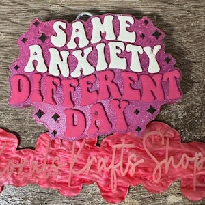 Anxiety Car Freshie, Aroma Bead Air Freshener, Scented Car Accessories