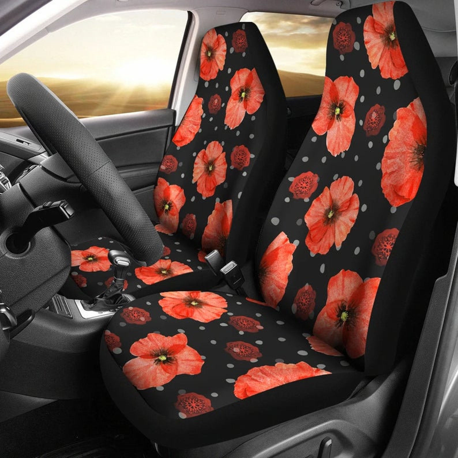 Flower Car Seat Covers Cute Seat Cover Car Seat Cover For Etsy