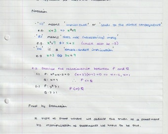 Calculus Notes: Precalculus and Trigonometry