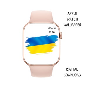 Apple Watch Wallpaper, Ukraine Flag, Watch Wallpaper apple watch face