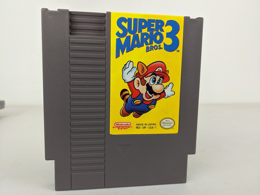 Super Mario Bros. 3 Authentic Nintendo NES Game - Etsy