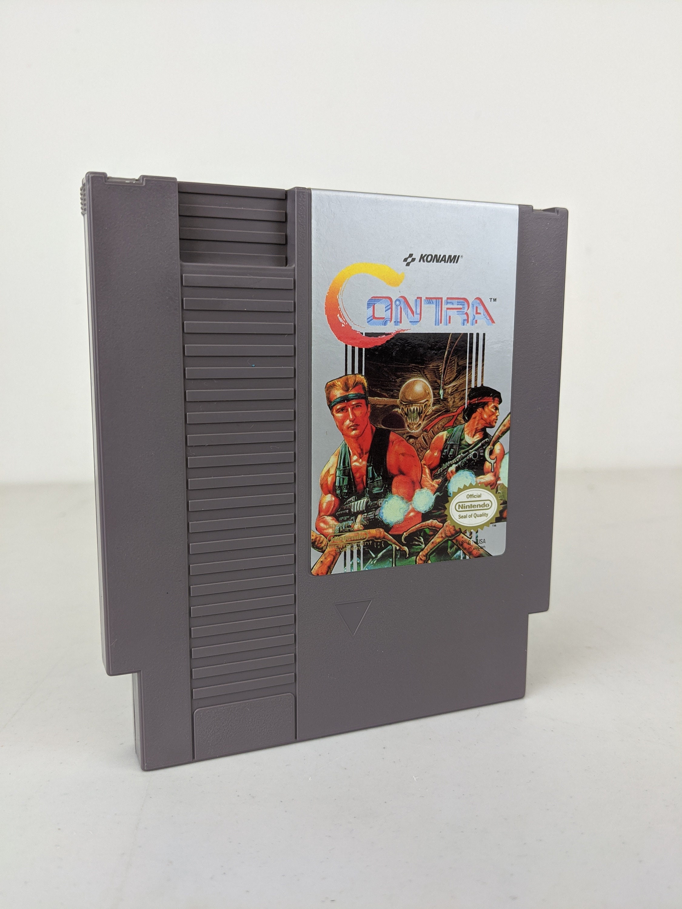 Contra - Authentic Nintendo NES Game - Etsy Contra - Authentic Nintendo NES Game - Etsy