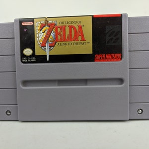 Legend Of Zelda A Link To The Past - Authentic Nintendo Snes Game