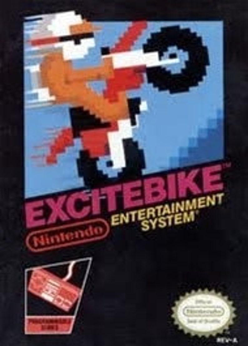 Excitebike Authentic Nintendo NES Game image 4