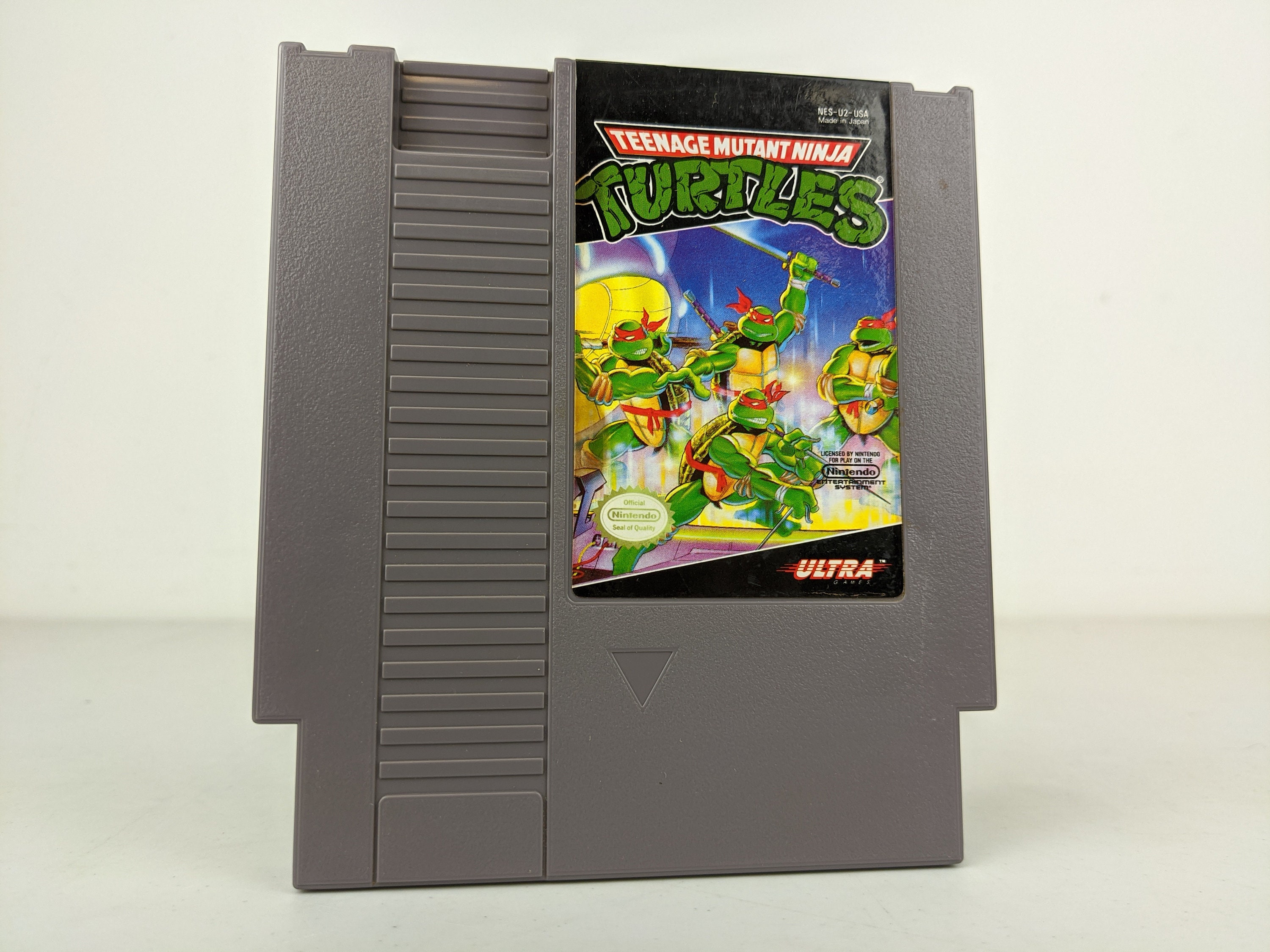Teenage Mutant Ninja Turtles - Authentic Nintendo NES Game - Etsy