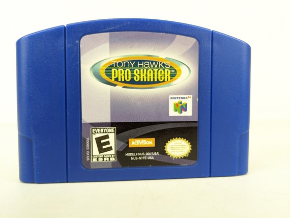 Tony Hawk's Pro Skater - Authentic Nintendo N64 Game - Etsy