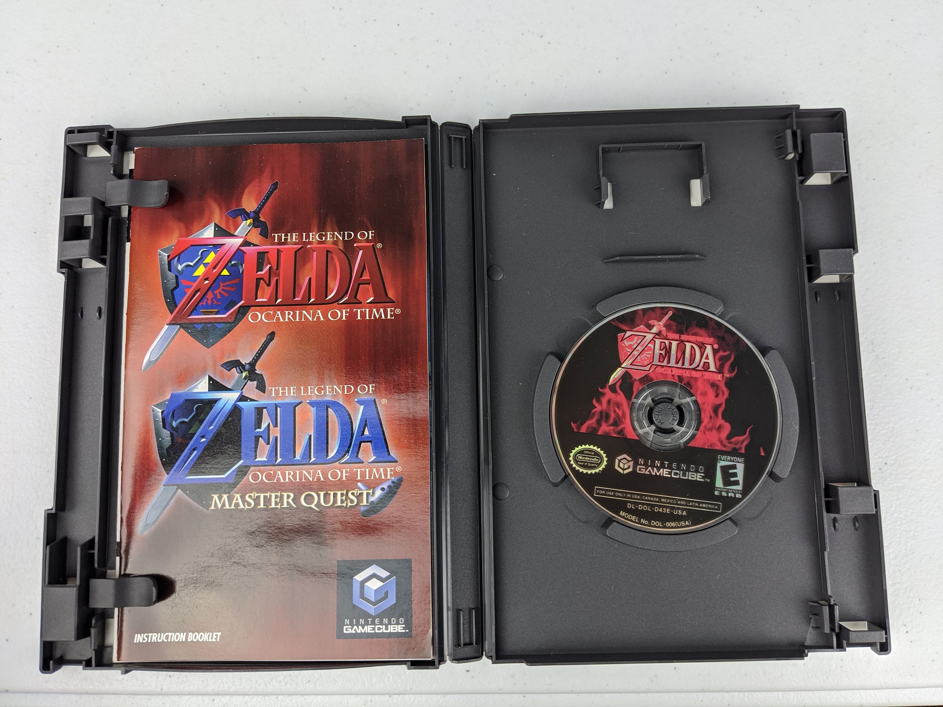 Legend of Zelda Ocarina of Time Authentic Nintendo Gamecube 