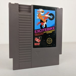 Excitebike Authentic Nintendo NES Game image 1
