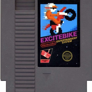 Excitebike Authentic Nintendo NES Game image 3