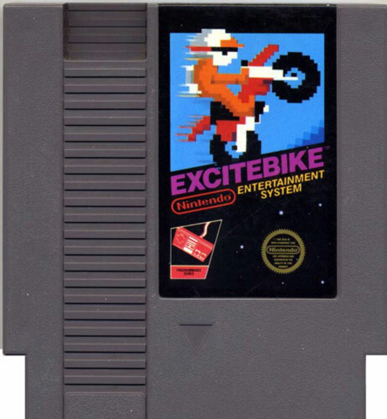 Excitebike Authentic Nintendo NES Game image 3