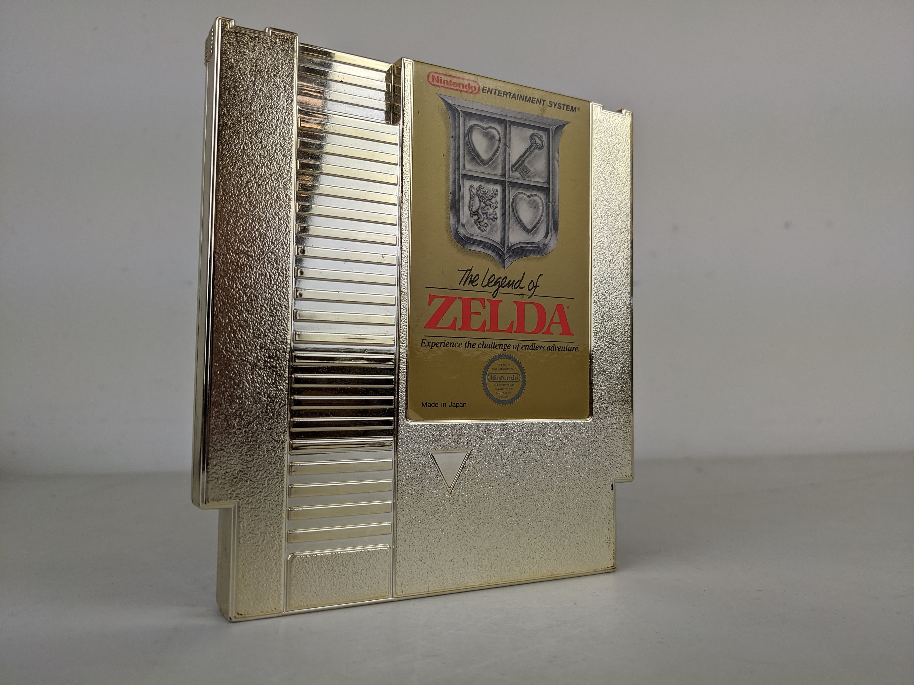 Legend of Zelda Gold Authentic Nintendo NES Game 