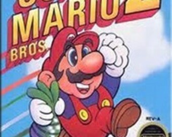 Super Mario Bros. 2 - Authentic Nintendo NES Game - Etsy New