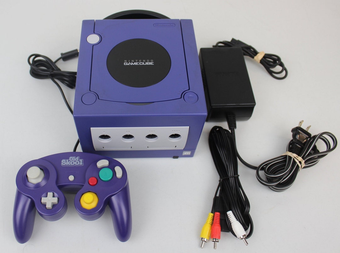 Nintendo Gamecube Indigo Player Pak - Etsy Nintendo Gamecube Indigo Player Pak - Etsy