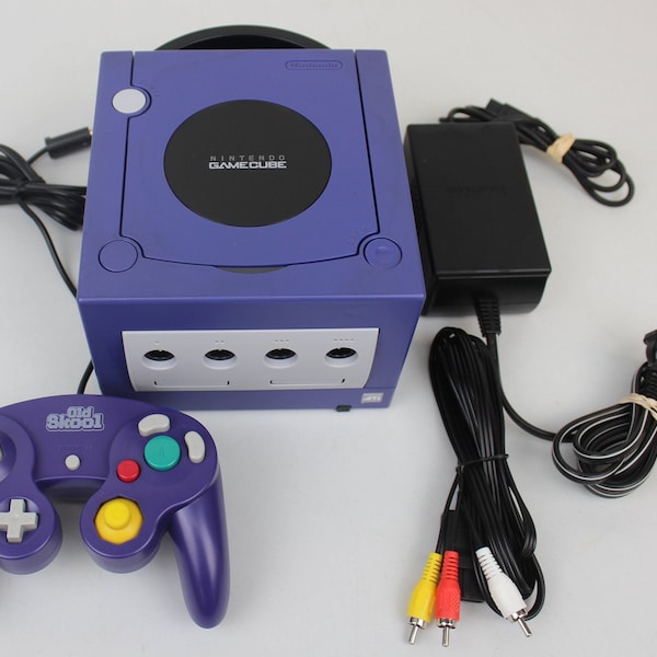 Ensemble de lecteur GameCube Indigo pour Nintendo