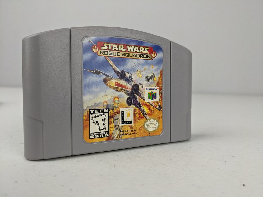 Star Wars Rogue Squadron Authentic Nintendo N64 Game