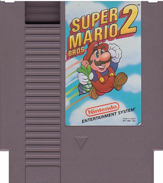 Super Mario Bros. 2 - Authentic Nintendo NES Game - Etsy