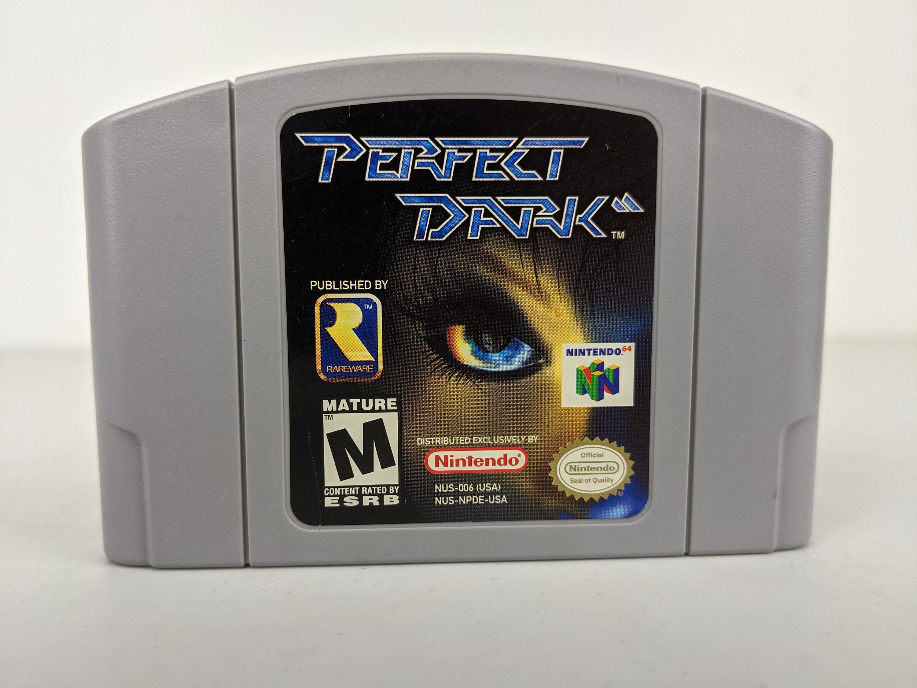 Perfect Dark【中古美品・N64北米版】 Perfect Dark - Authentic Nintendo N64 Game - Etsy