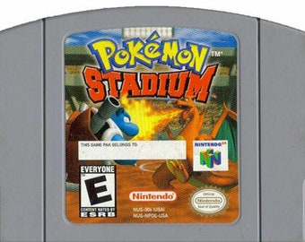 Pokemon Stadium Authentic Nintendo 64 N64 Game