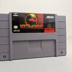 Mortal Kombat - Authentic Nintendo SNES Game