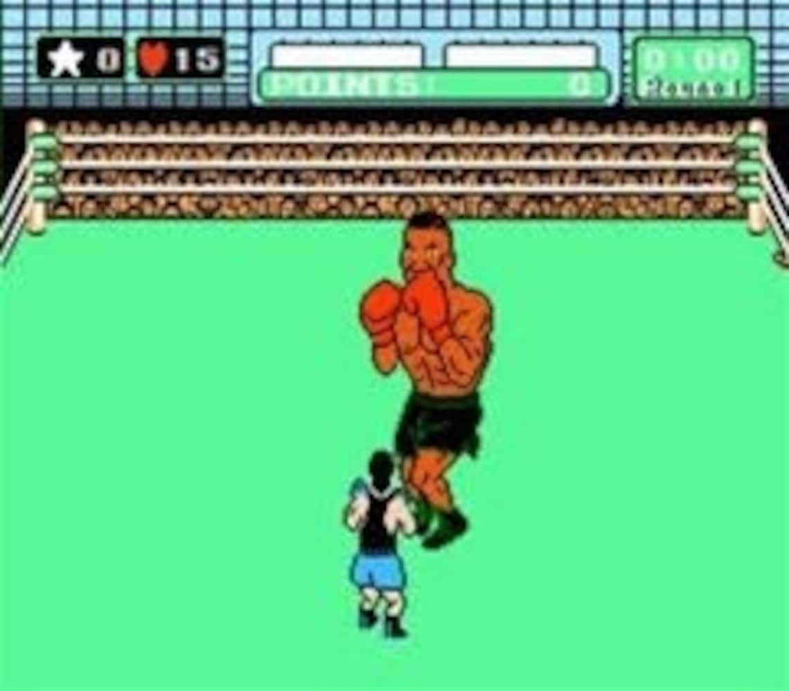 Mike Tyson's PunchOut Authentic Nintendo NES Game Etsy