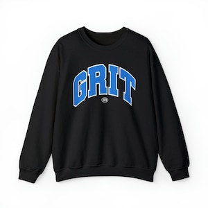 Sudadera con cuello redondo Grit Detroit, sudadera con cuello redondo 313, sudadera Lions, sudadera Detroit