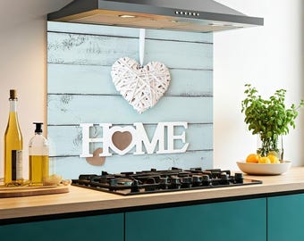 Kitchen Glass Splashback Toughened Tile Cooker Panel Any Size | Design No.2012