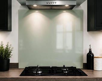 Sage Glass Splashback 6mm Toughened Heat Resistant Kitchen Cooker Hob Panel