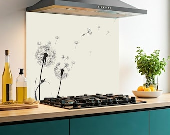 Kitchen Glass Splashback Toughened Tile Cooker Panel Any Size | Design No.2315