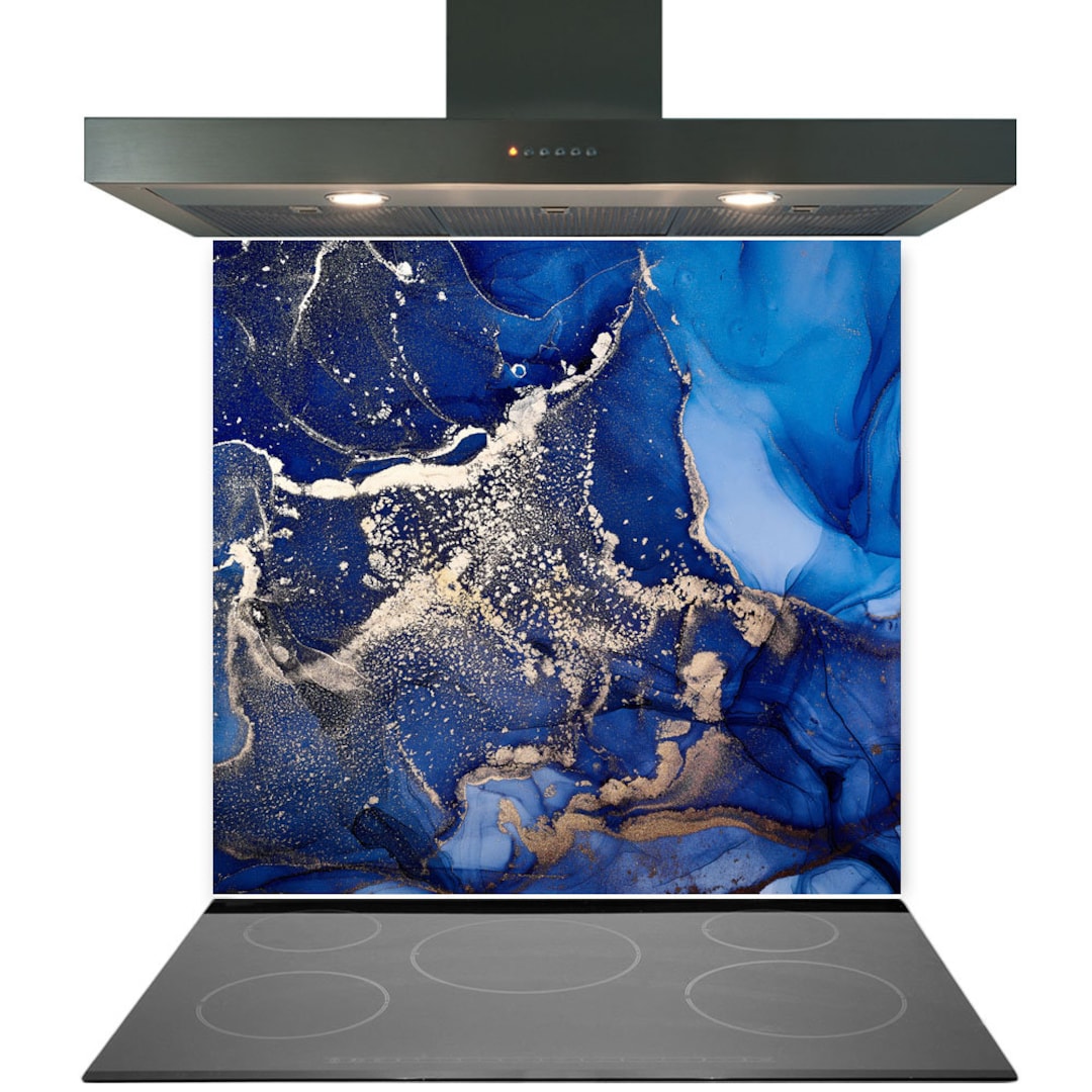 Kitchen Glass Splashback Toughened Tile Cooker Panel Any Size Mystic ...