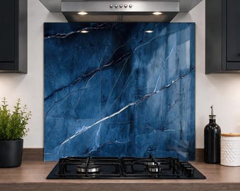 Printed Glass Kitchen Splashback 6mm Toughened Heat Resistant Hob Design No 2073