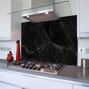 Panel de cocina de vidrio templado con revestimiento para salpicaduras, cualquier tamaño / Diseño n.° 2024 imagen 4