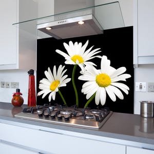 Kitchen Glass Splashback Toughened Tile Cooker Panel Any Size | Design No.2310