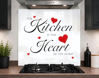 Printed Glass Kitchen Splashback 6mm Toughened Heat Resistant Hob Design No 2060