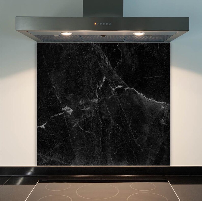 Panel de cocina de vidrio templado con revestimiento para salpicaduras, cualquier tamaño / Diseño n.° 2024 imagen 5