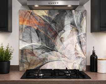 Kitchen Glass Splashback Toughened Tile Cooker Panel Any Size | Design No.2070
