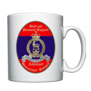Staff and Personnel Support Personalised Mug - Queen&#39;s crown
