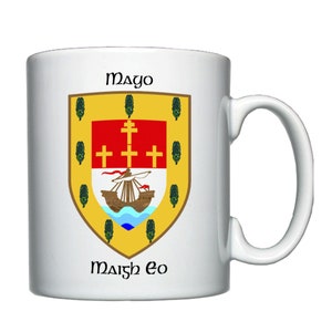 County Mayo coat of arms Personalised Mug