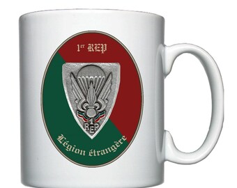 Tazza In Ceramica Termocromatica – Bandiera Legione Straniera – 590 Ml – Cambia Colore