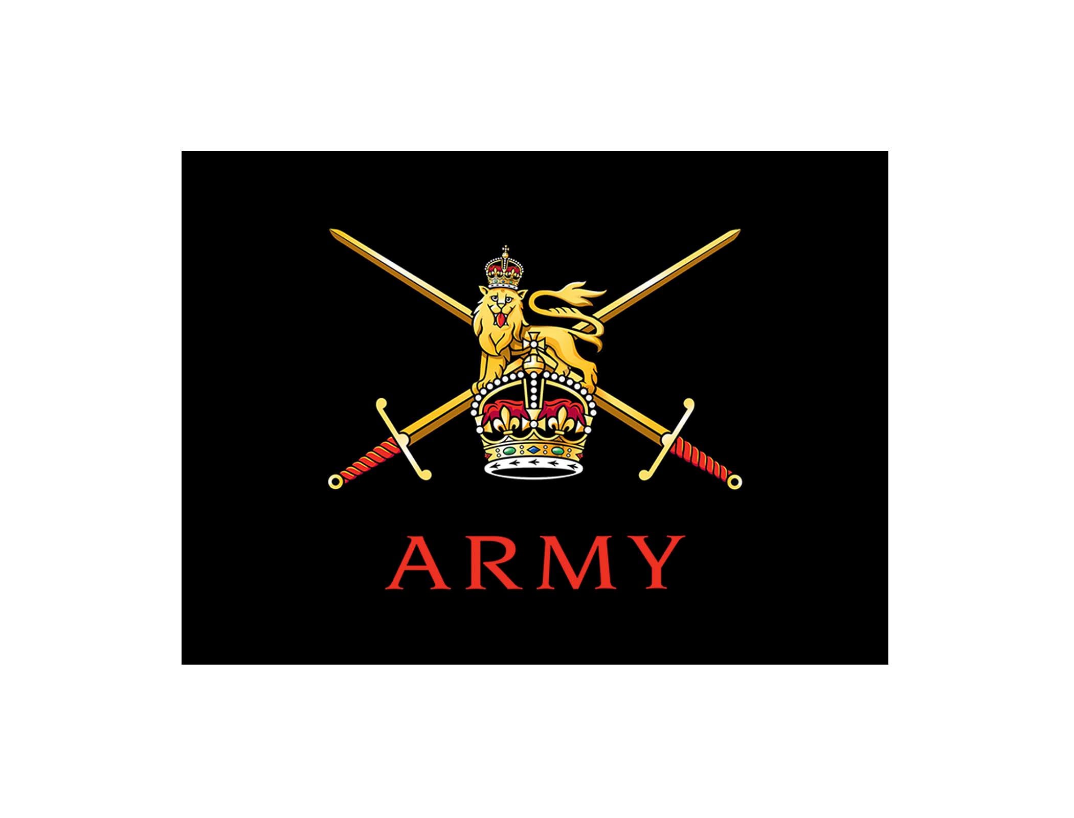 British Army Logo/emblem Personalised Metal Wall/door Plaque - Etsy UK