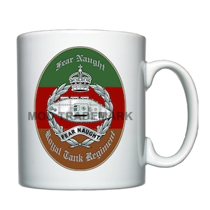 Royal Tank Regiment Personalised Mug - King&#39;s crown