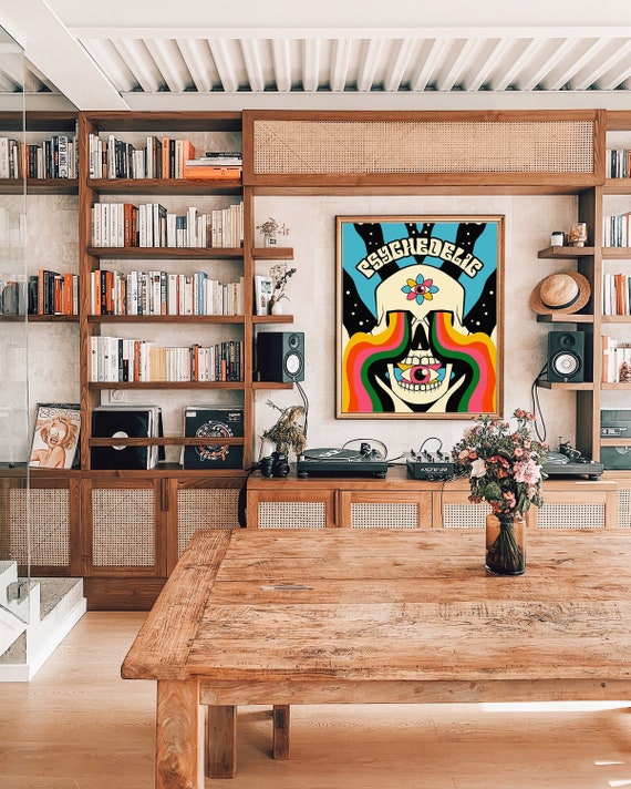 Psychedelic 2024 room decor
